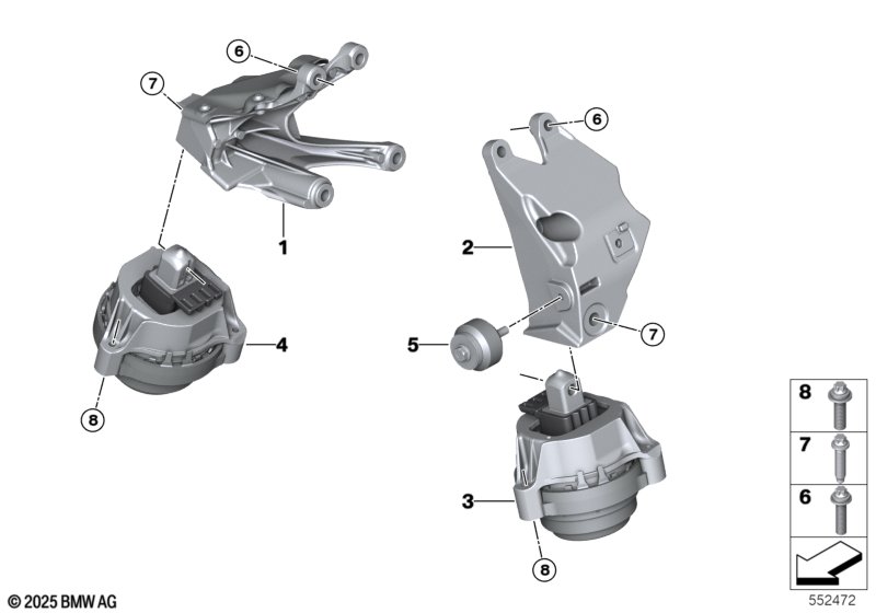 Подвеска двигателя