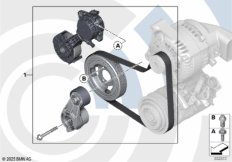 Ремкомплект ременного привода