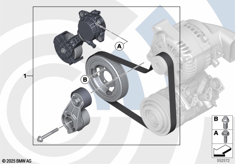 Ремкомплект ременного привода