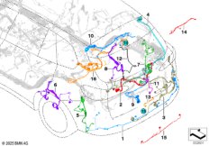Рем.кабель основн.жгут проводов - сзади