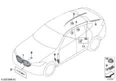 Наружные накладки / декоративные решетки