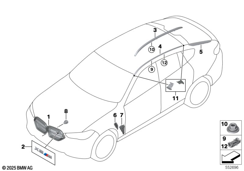 Наружные накладки / декоративные решетки