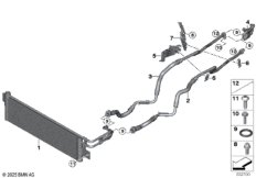 Радиатор охл.масла КПП/трубопр.масл.рад.