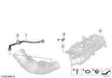 Трубопровод вентиляции топливного бака