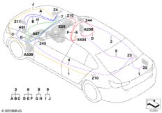 Кабель питания, основной жгут проводов