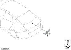 Скоба колодки предохранителей