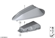 Детали антенны на крыше