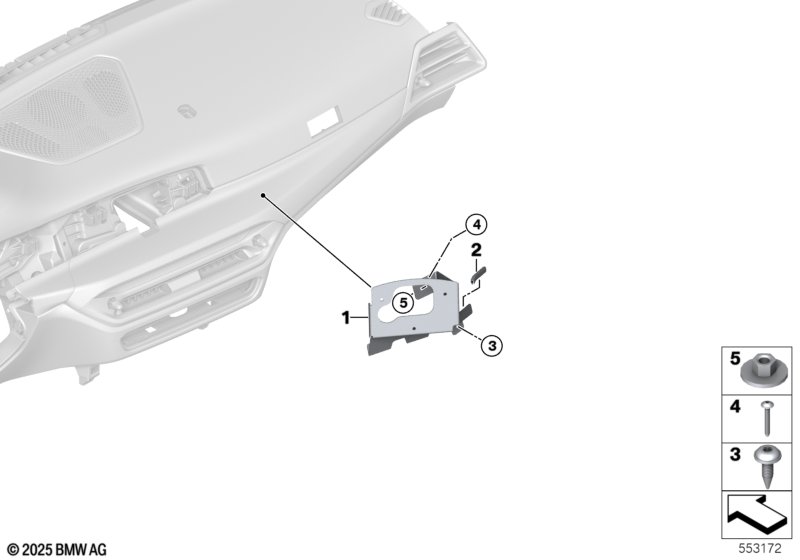 Держатель регистратора данных