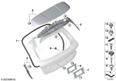 Багажная дверь, дополнительные элементы