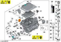 Электромашина переднего моста