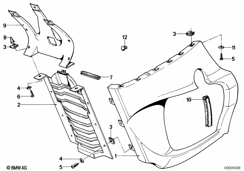 Облицовка двигателя