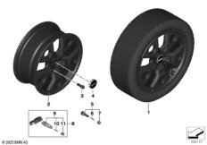 MINI л/с диск Untam.Ed. Spoke 1145 - 19"