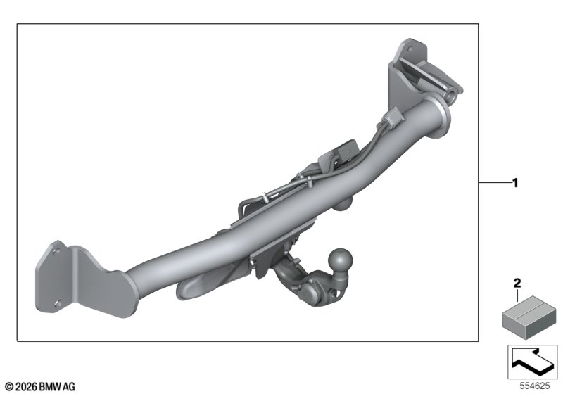 Kit trailer hitch electrical swiveling