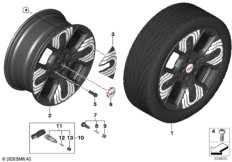 MINI LM-Rad 1965 Victory Edition 18"