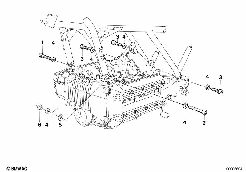 Подвеска двигателя