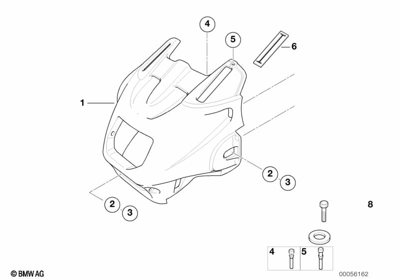 Облицовка верхняя часть "Rt"