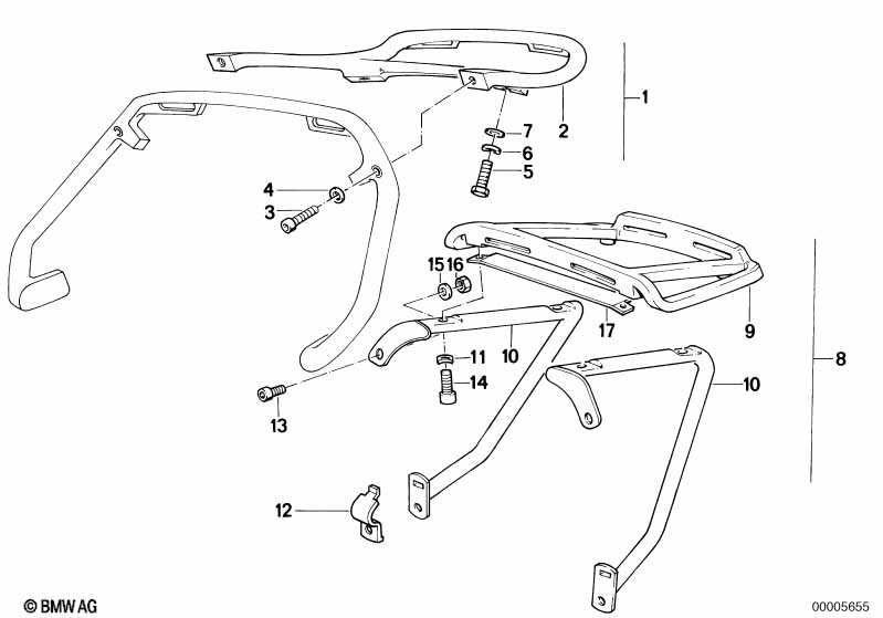 Комплект багажника
