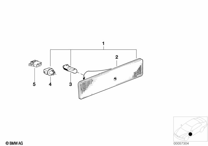 Габаритный фонарь