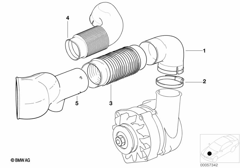 Система охлаждения генератора