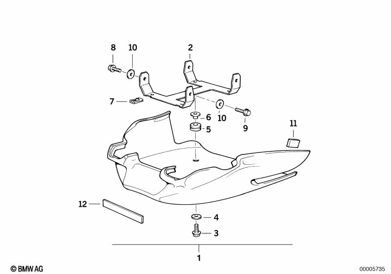 Звукоизоляция спойлера двигателя