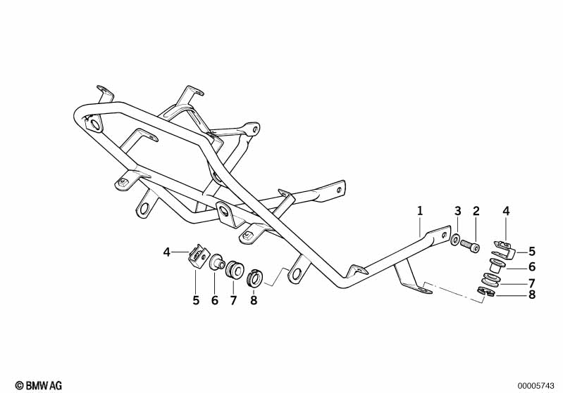 Держатель облицовки
