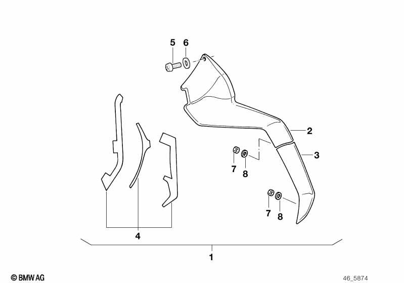 Компл. дооснащения, спойлер Komfort
