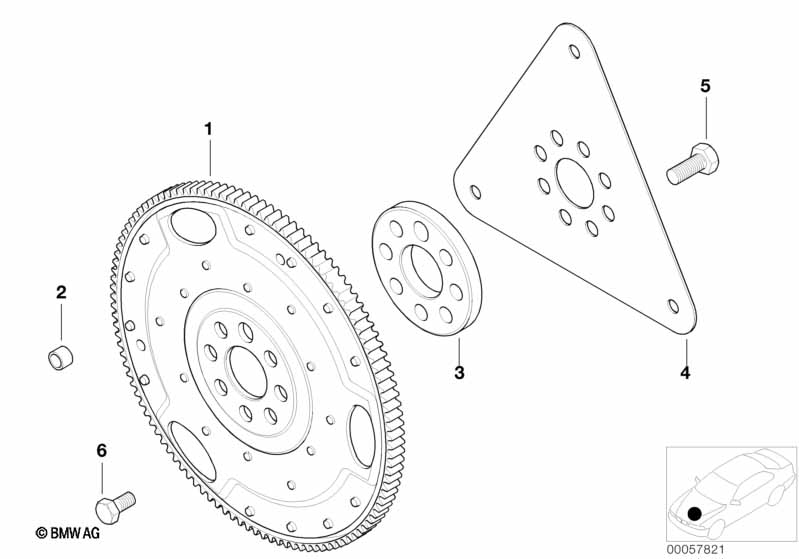 Маховик АКПП