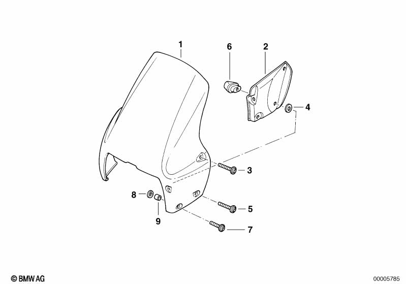 Доп. элементы ветрозащитного щитка