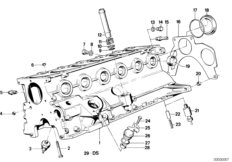 Блок-картер двигателя