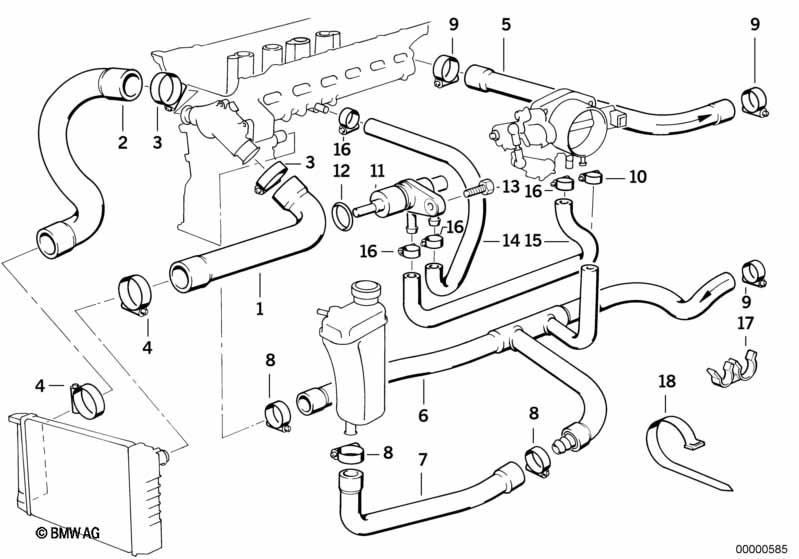 Хомут крепления шланга