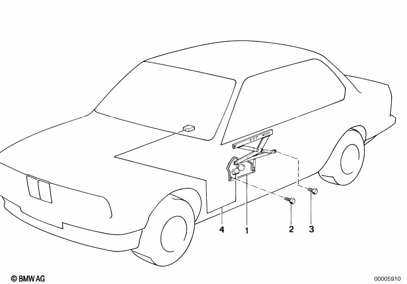 Механизм перемещения стекла двери Пд