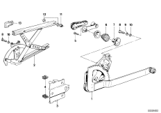 Механизм перемещения стекла двери Зд