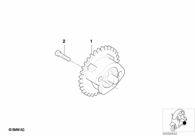 Детали масляного насоса