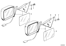 Электрические наружные зеркала