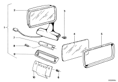 Электрические наружные зеркала