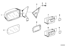 Электрические наружные зеркала