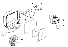 наружное зеркало заднего вида