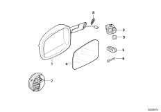 наружное зеркало заднего вида