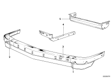 передний бампер