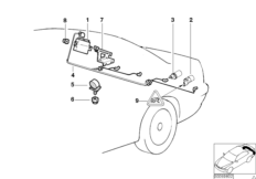 Сигнализация авар.сближен.при парк.(PDC)