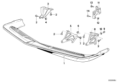 Дополнительные элементы бампера Пд