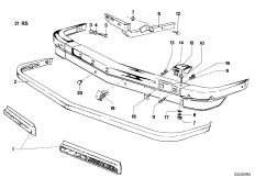 Дополнительные элементы бампера Пд