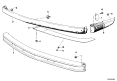 передний бампер