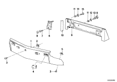 Основание номерного знака
