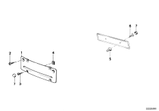 Основание номерного знака
