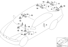 Различные огни