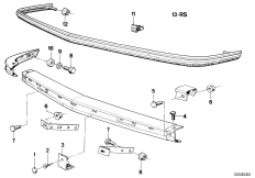 Дополнительные элементы бампера Пд