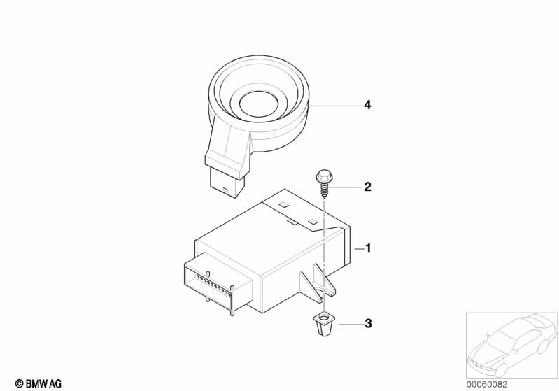 EWS ЭБУ/ПП-блок/кронштейн