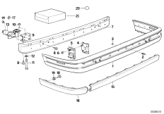 задний бампер