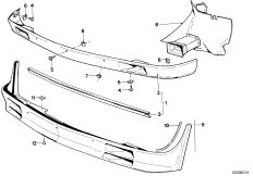 Передний спойлер
